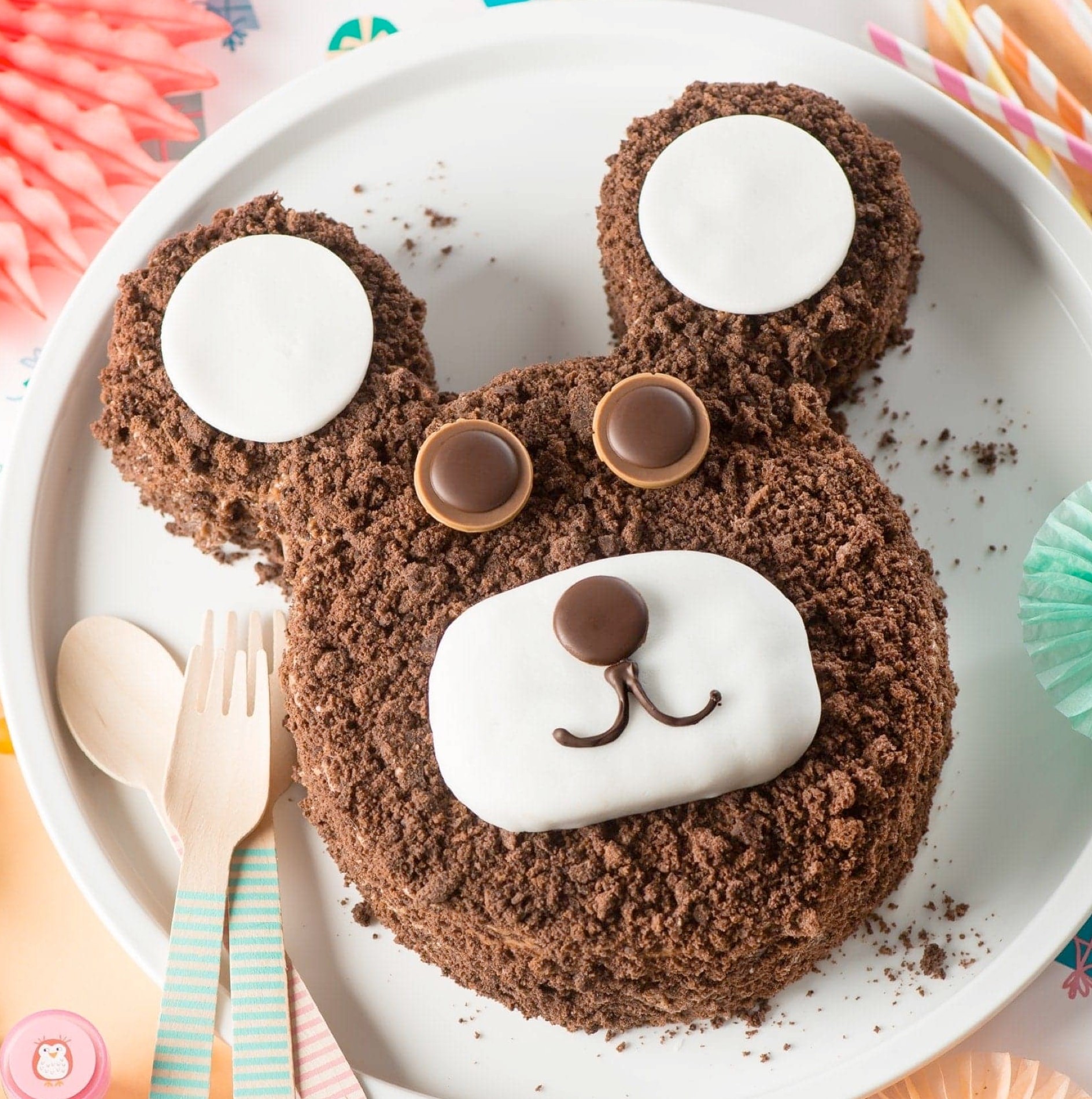 Toffifee Beer Cake - een hit op elk kinderfeestje!